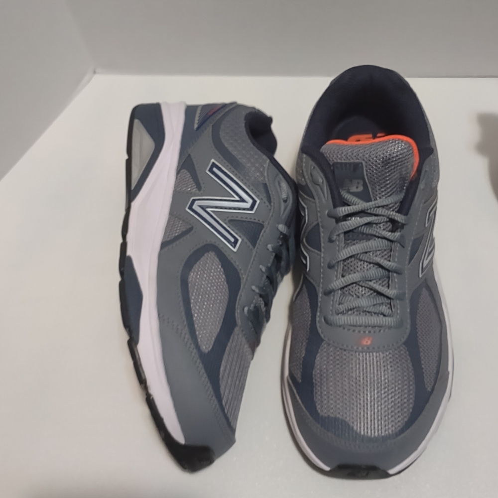 New Balance Women Gray and Navy Sneakers